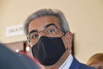 Visita oficial a Telde de Román Rodríguez, vicepresidente del Gobierno de Canarias/TA y Acfi Press.